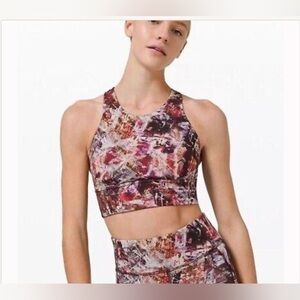 Lululemon wonder train long line bra